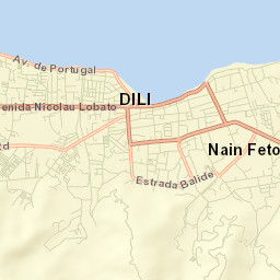 Dili Street Map