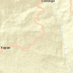 Provincia de Corongo Street Map