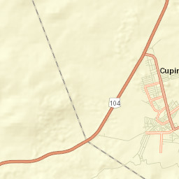 Cupira Street Map