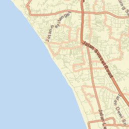 Legian Street Map