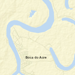 Boca do Acre Street Map