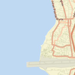 Kuta Street Map