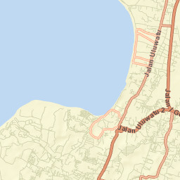 Jimbaran Street Map
