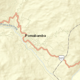 Pomabamba Street Map