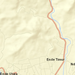 Kabupaten Ende Street Map