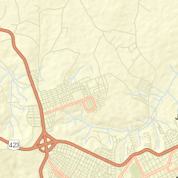 Garanhuns Street Map