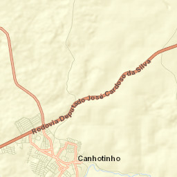 Canhotinho Street Map