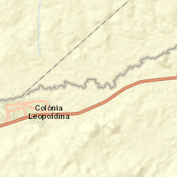 Colônia Leopoldina Street Map