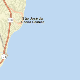 São José da Coroa Grande Street Map