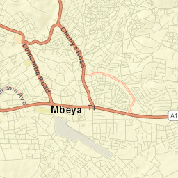Mbeya Street Map
