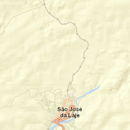 São José da Laje Street Map