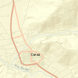 Carás Street Map