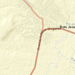 Bom Jesus Street Map