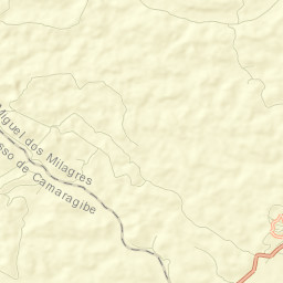São Miguel dos Milagres Street Map