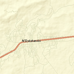 N’dalatando Street Map