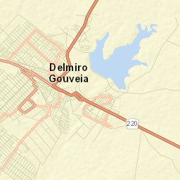 Delmiro Gouveia Street Map