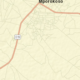Mporokoso Street Map
