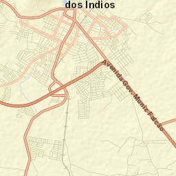 Palmeira dos Índios Street Map