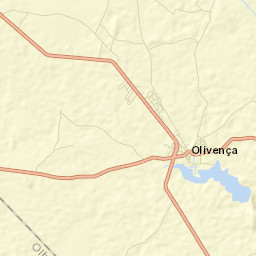 Olivença Street Map