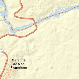 Canindé de São Francisco Street Map