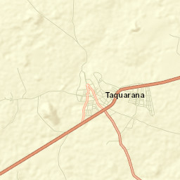 Taquarana Street Map