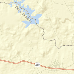 Boca da Mata Street Map