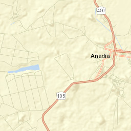 Anadia Street Map