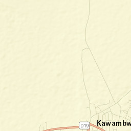 Kawambwa Street Map