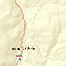 La Unión Street Map