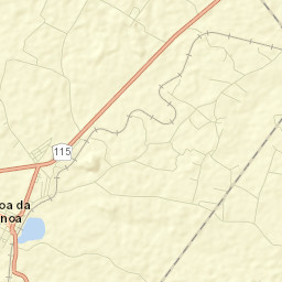 Lagoa da Canoa Street Map