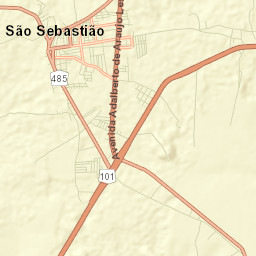 São Sebastião Street Map