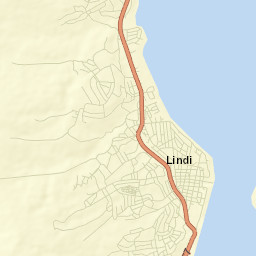 Lindi Street Map
