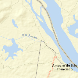 Amparo de São Francisco Street Map