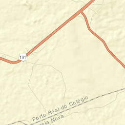 Porto Real do Colégio Street Map