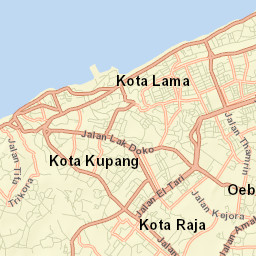 Kupang Street Map