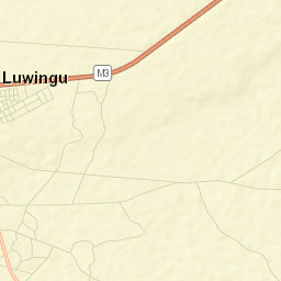 Luwingu Street Map