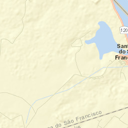 Santana do São Francisco Street Map