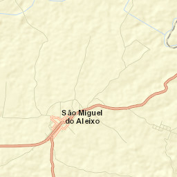 São Miguel do Aleixo Street Map