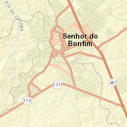 Senhor do Bonfim Street Map