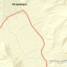 Oxapampa Street Map