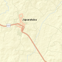 Japaratuba Street Map