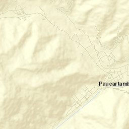 Paucartambo Street Map