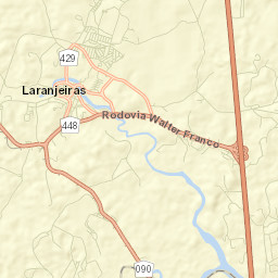 Laranjeiras Street Map