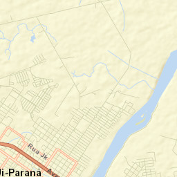 Ji-Paraná Street Map