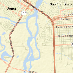 Ji Paraná Street Map