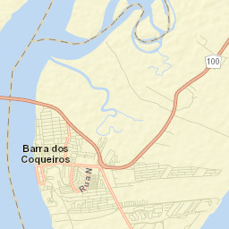 Barra dos Coqueiros Street Map