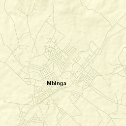 Mbinga Street Map