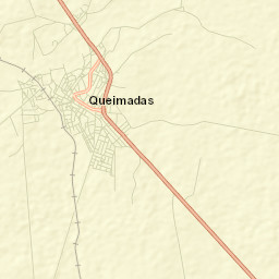 Queimadas Street Map