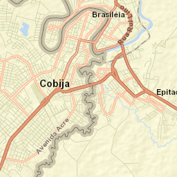 Cobija Street Map