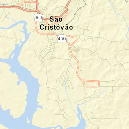 São Cristóvão Street Map
